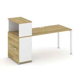 Стол рабочий Concept CN.SP-227 Металл белый